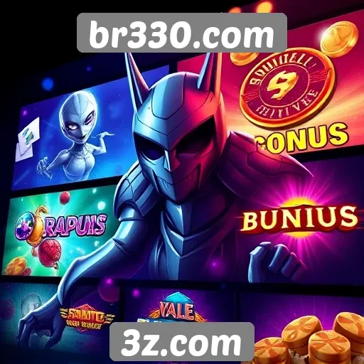 Visão geral dos tipos de jogos disponíveis em br330.com